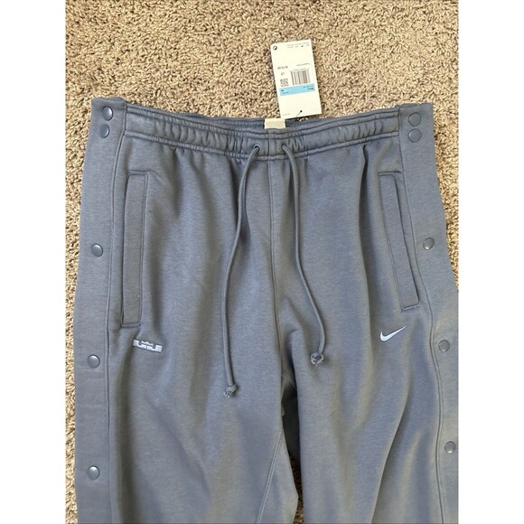 Nike LeBron Standard Issue Mens M Therma FIT Basketball Tear Pants FZ1036 491 - Picture 3 of 8